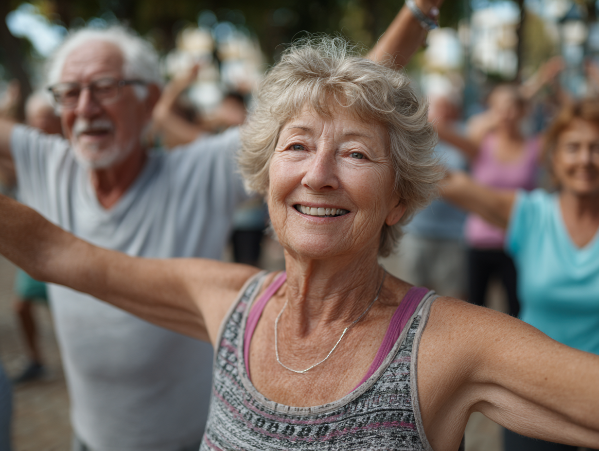 Seniori activi în natură